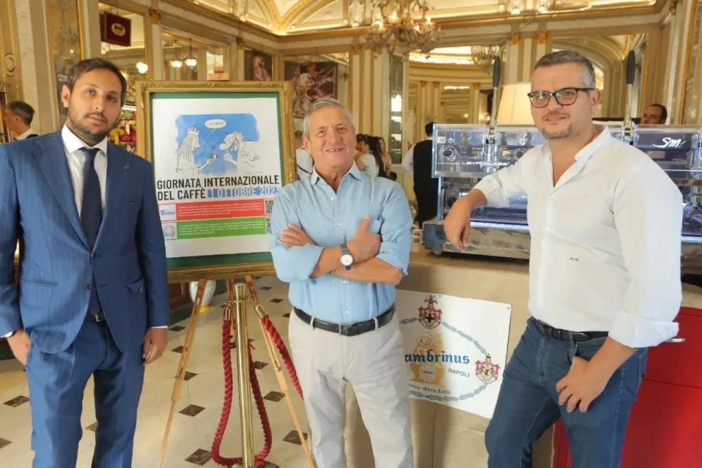 Caffè napoletano al Gambrinus di Napoli