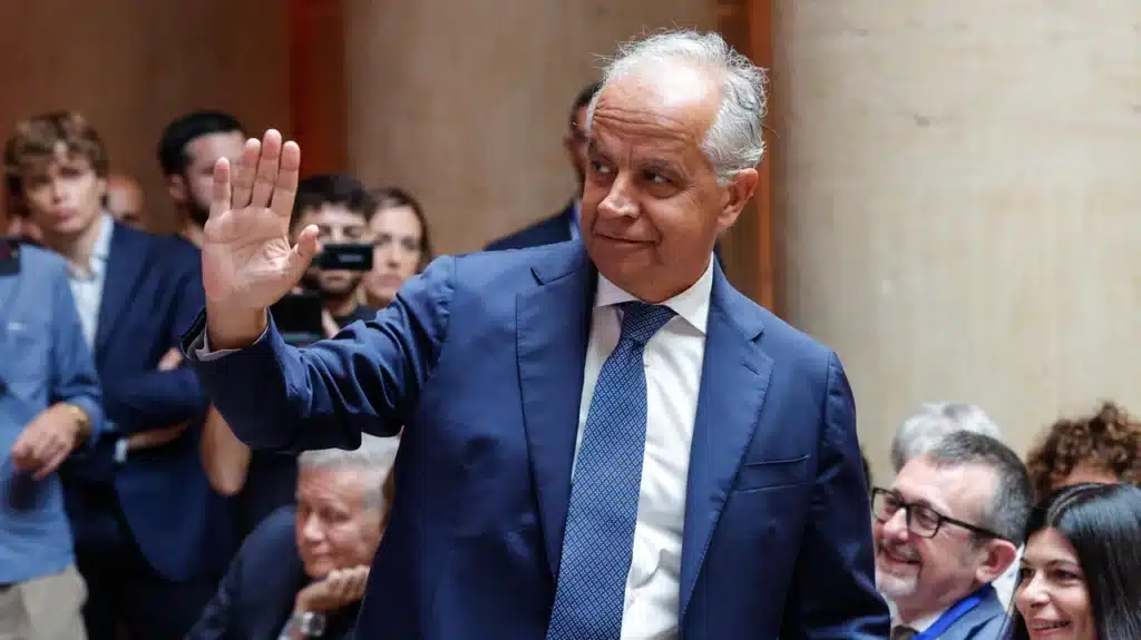 Il Ministro dell'interno Matteo Piantedosi