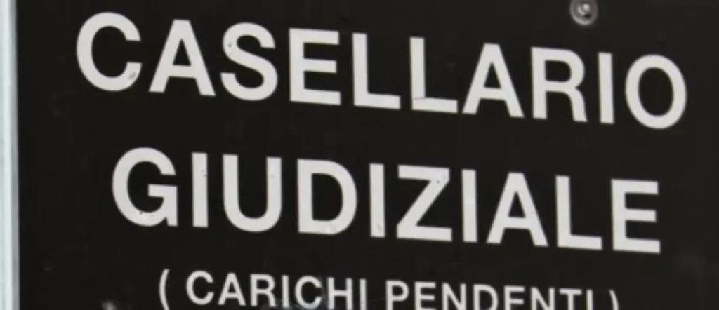 Casellario giudiziale