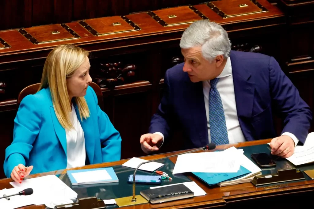 Giorgia Meloni e Antonio Tajani