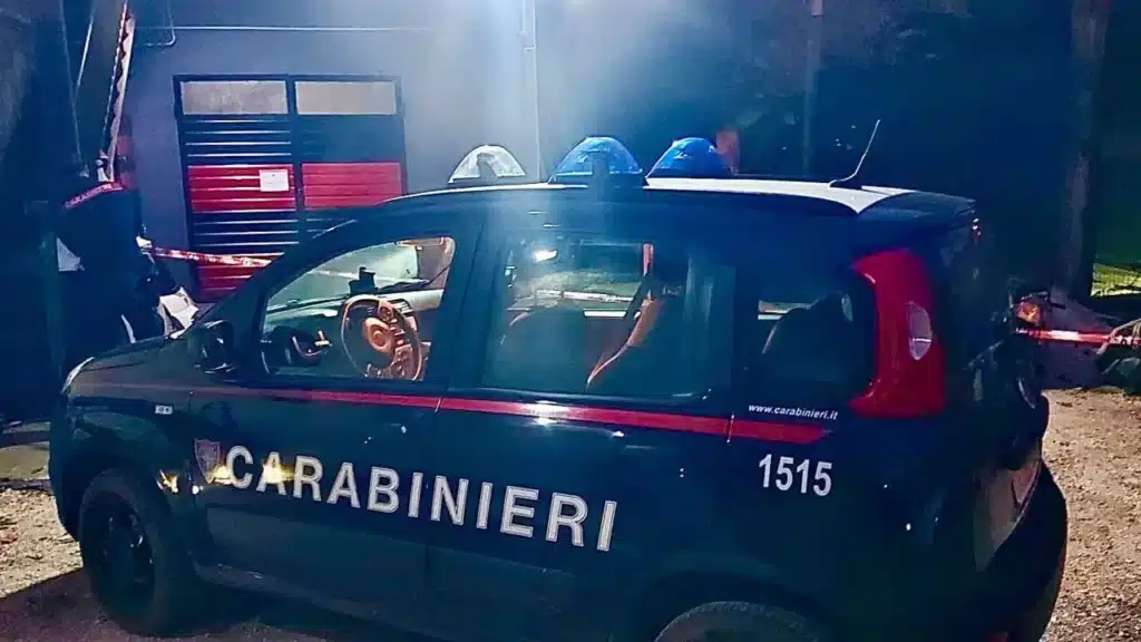 officina abusiva Monti Picentini
