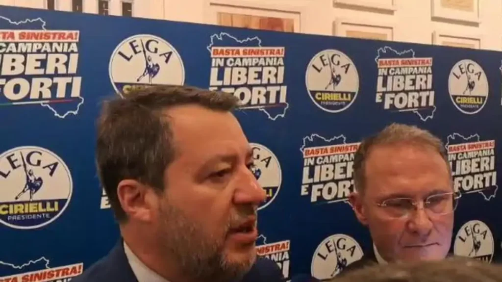 Matteo Salvini e Edmondo Cirielli