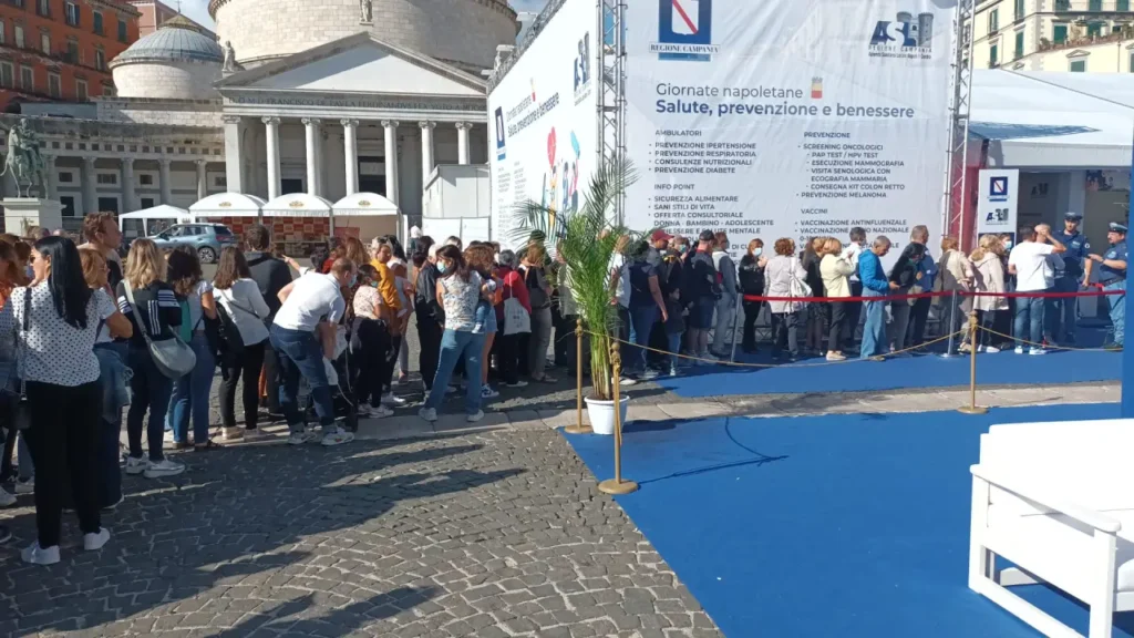 infarto Villaggio della Salute Napoli