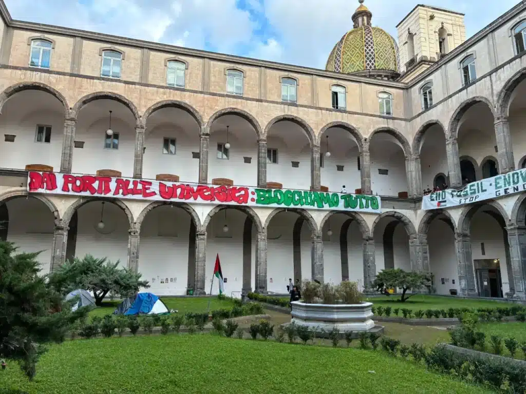 occupazioni universitarie Napoli