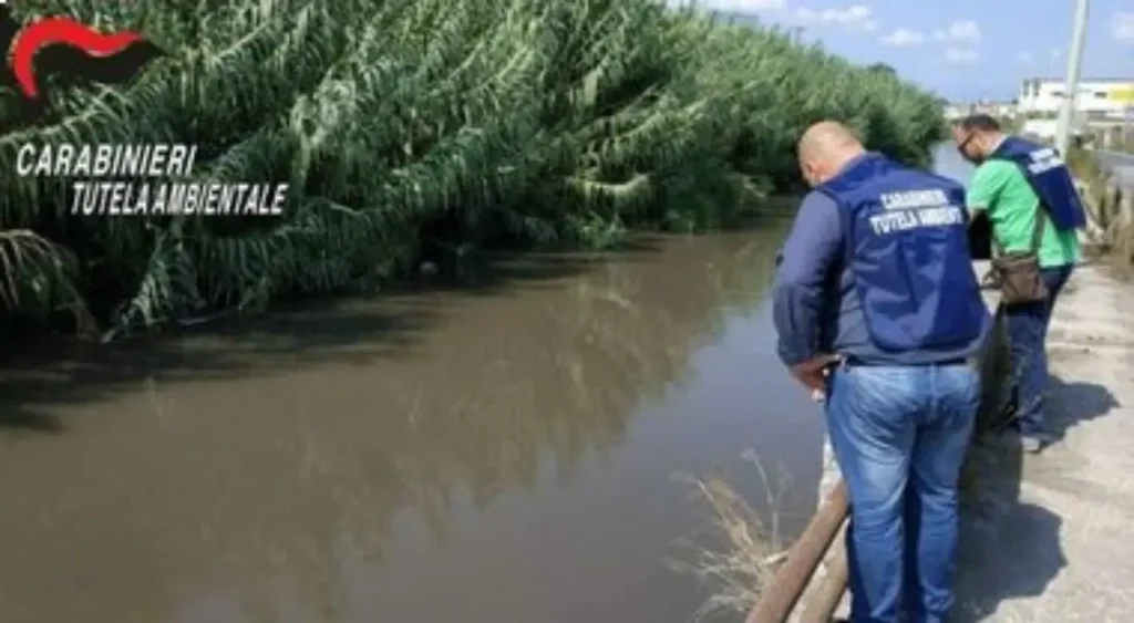 scarichi abusivi fiume Sarno