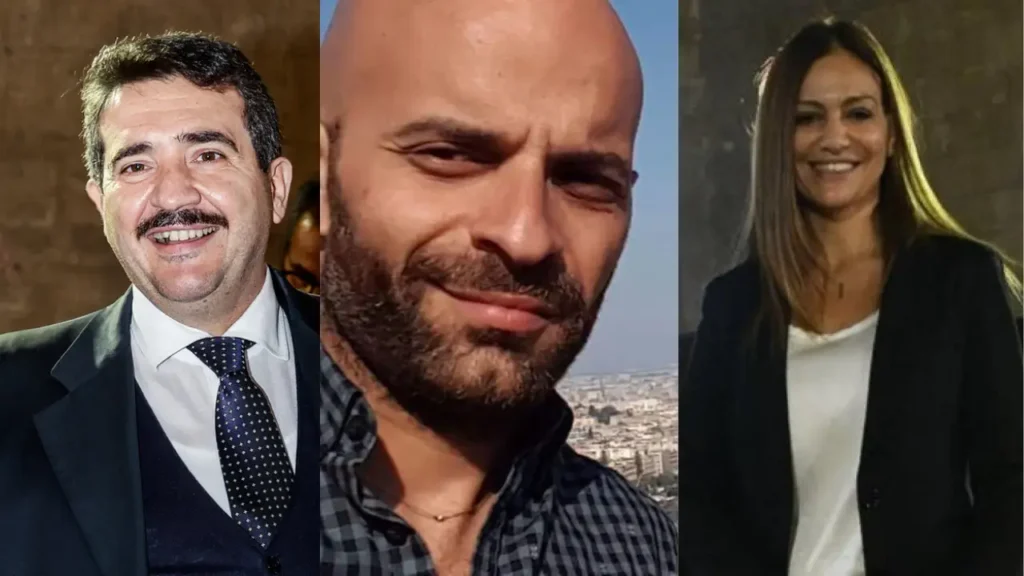 Luca Trapanese, Enza Amato e Nino Simeone