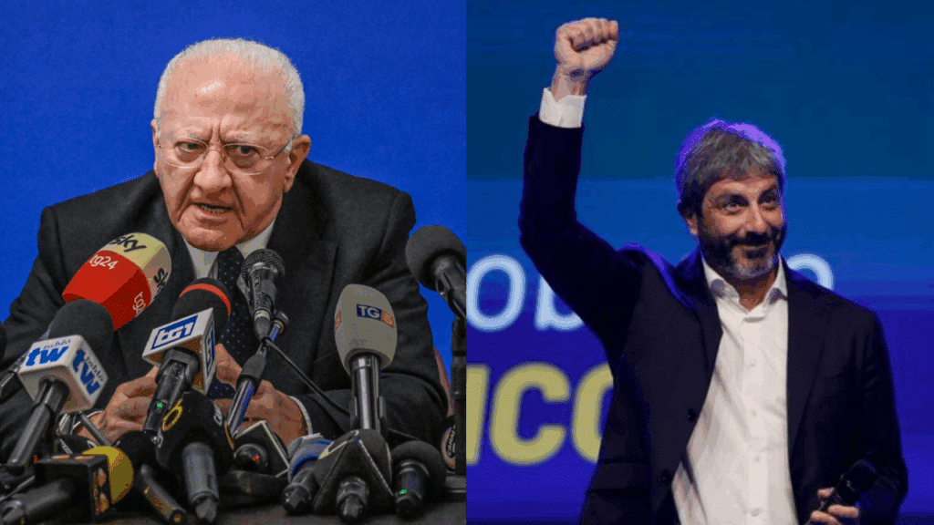 Vincenzo De Luca e Roberto Fico