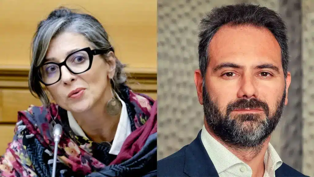 Francesca Albanese e Catello Maresca