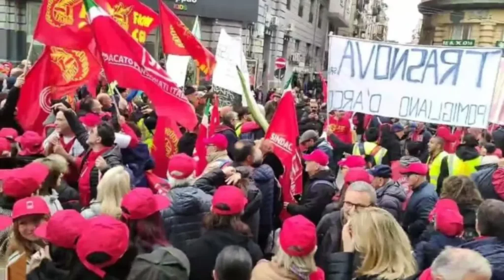 sciopero generale Campania