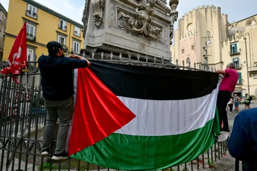 corteo Palestina a Napoli