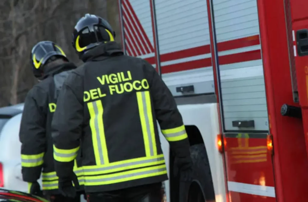 incendio Napoli