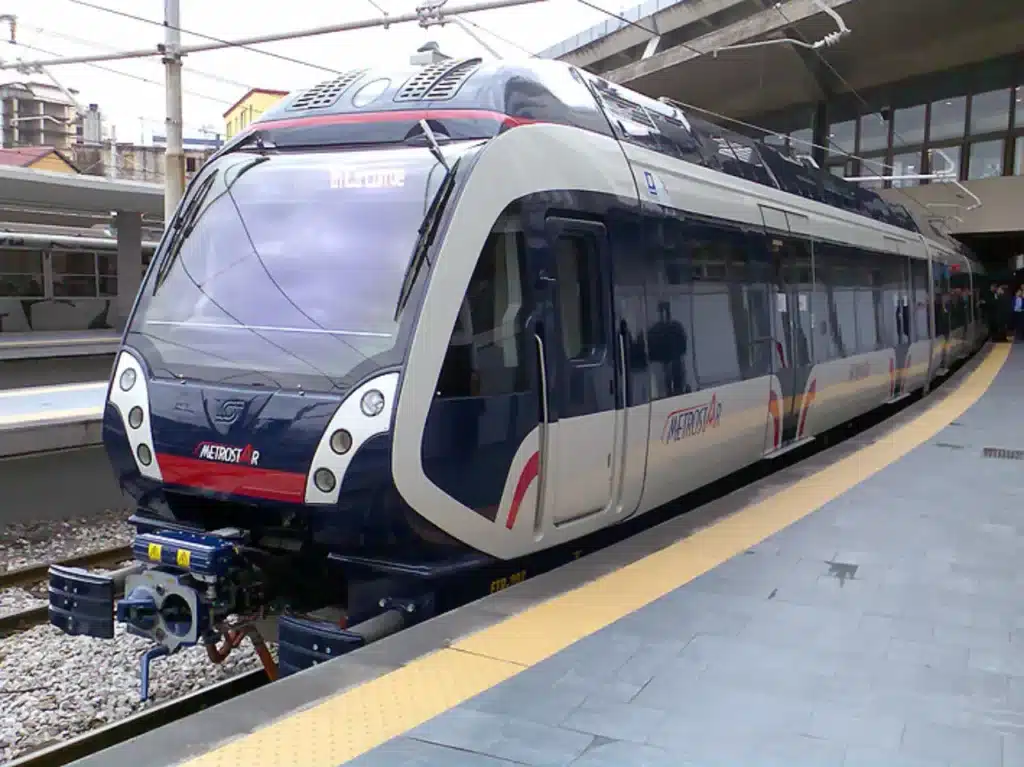 Un treno della Circumvesuviana