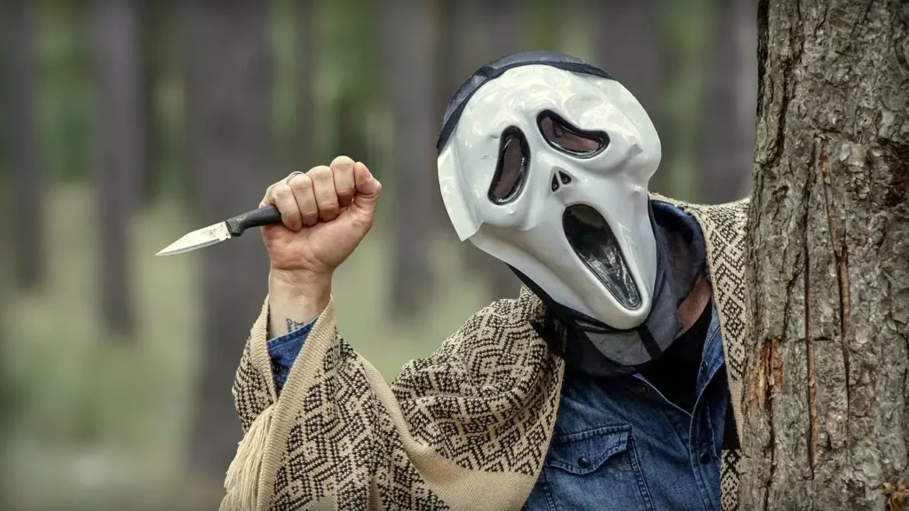 Una maschera di Halloween