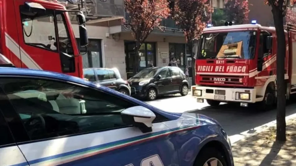 Vigili del fuoco e polizia
