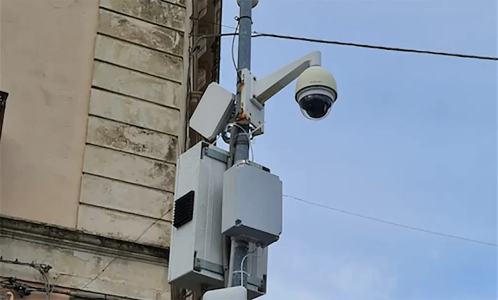 telecamere Napoli