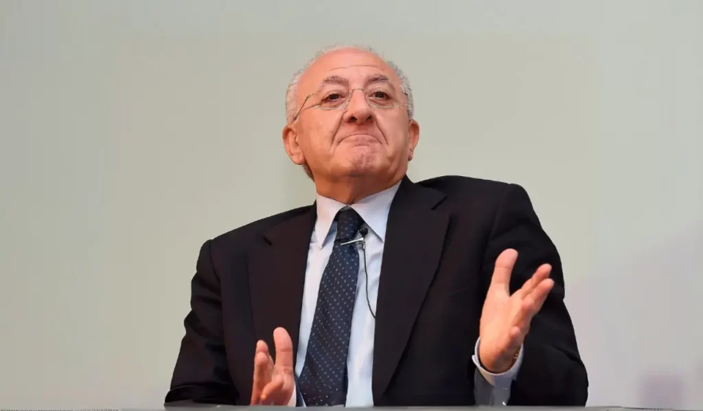 De Luca consigliere regionale Campania