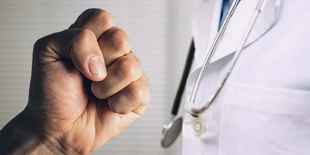 Aggressione ad un medico