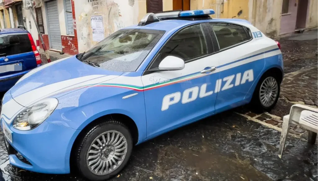 volante della polizia