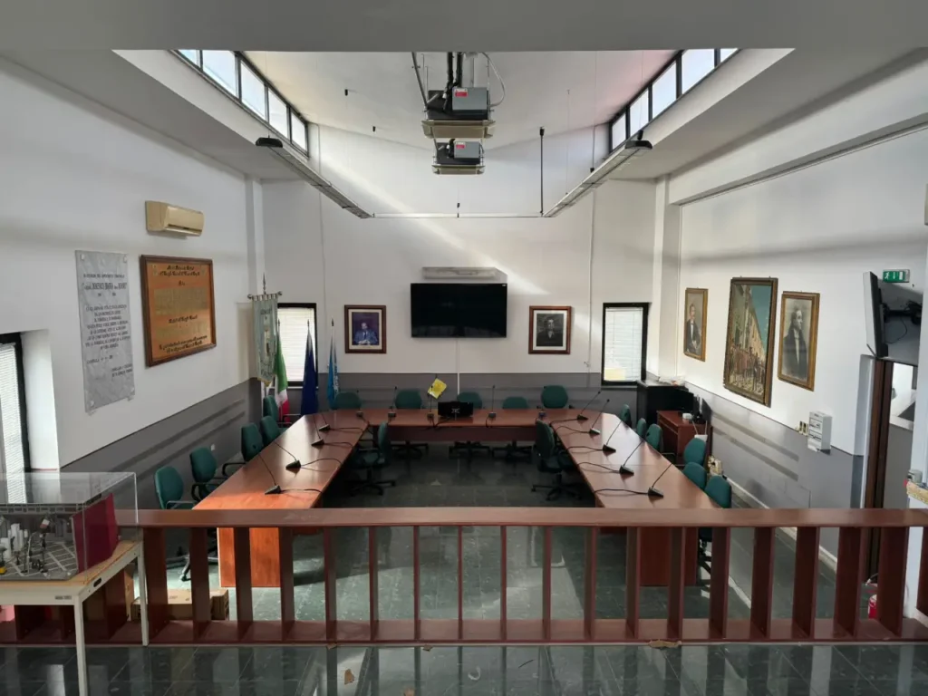 Nuova Sala consiliare di Casapulla