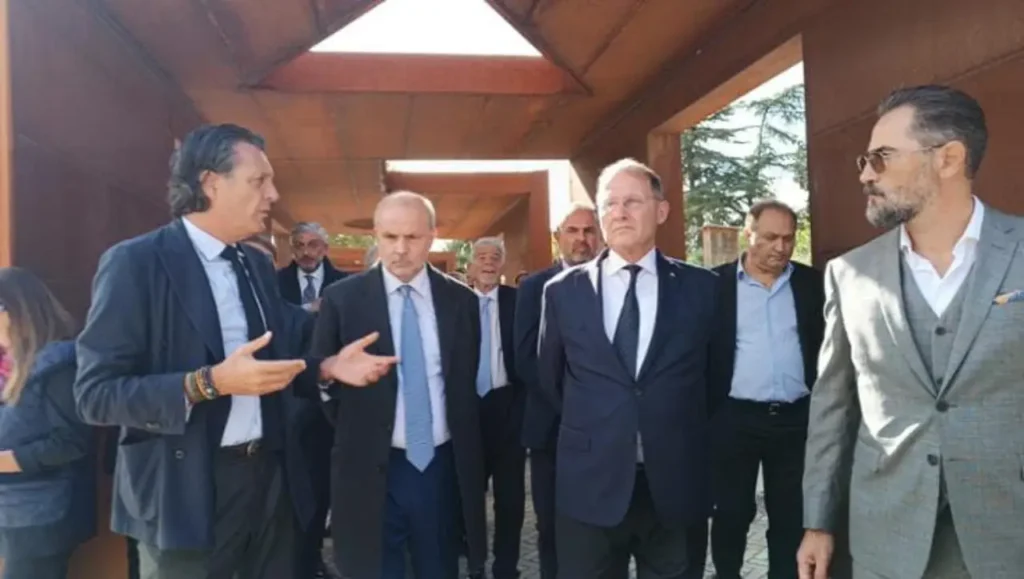 L'incontro di Cirielli e Schillaci