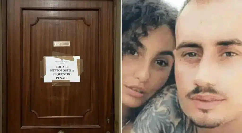 I genitori di Giulia Loffredo e il luogo della tragedia