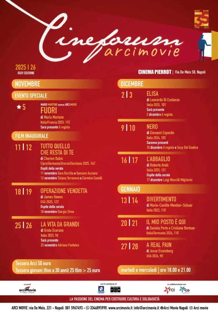 programma Cineforum Arcigay