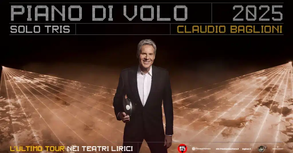 Claudio Baglioni concerti in Campania