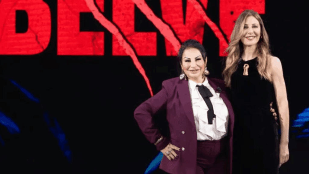 Rita De Crescenzo e la Fagnani a Belve