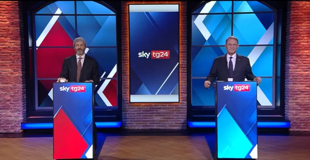 Fico e Cirielli, il confronto a Sky Tg 24
