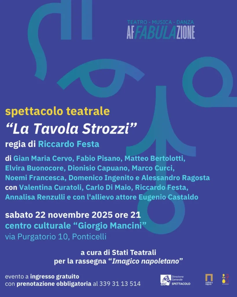 Locandina de La Tavola Strozzi