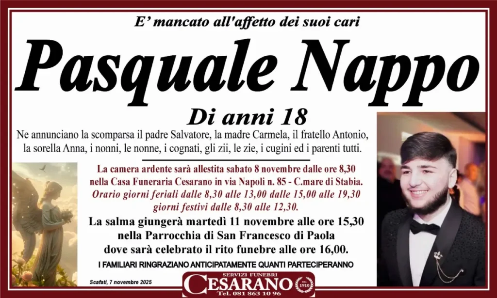 funerale Pasquale Nappo