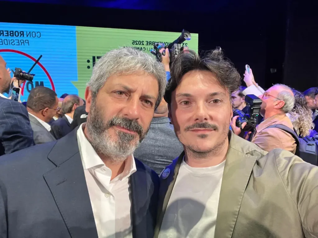 Roberto Fico e Marco Ferruzzi