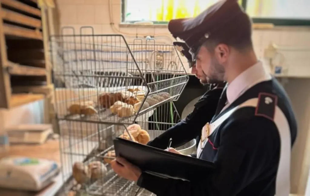 panifici con allacci abusivi a Napoli