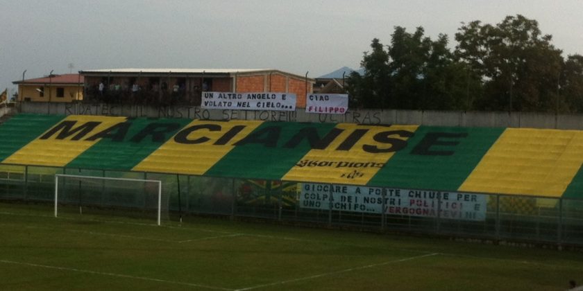 Lo stadio del Real Marcianise