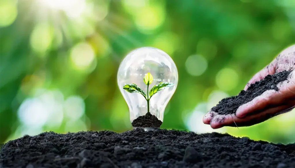rappresentazione della transizione ecologica