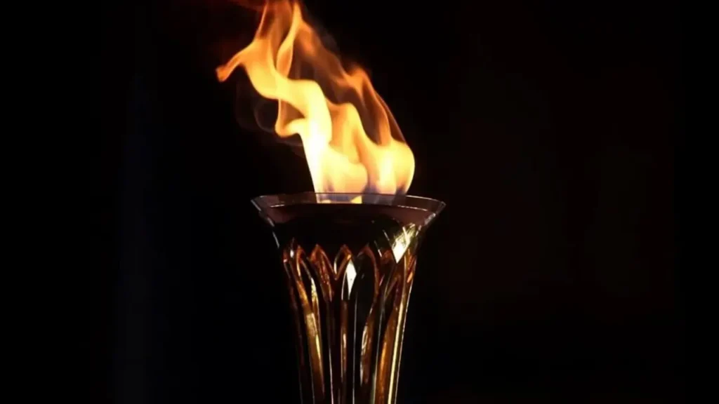 fiamma olimpica Benevento