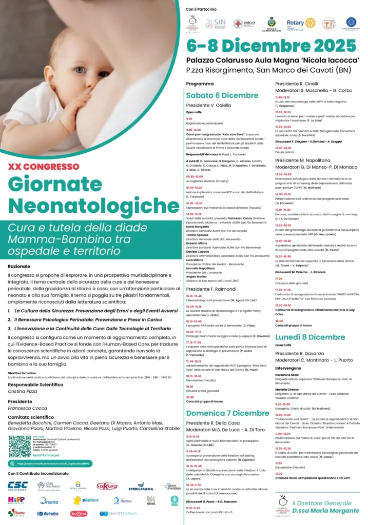 giornate neonatologiche San Pio