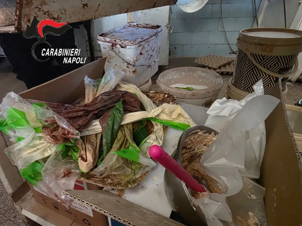 laboratorio abusivo Caivano