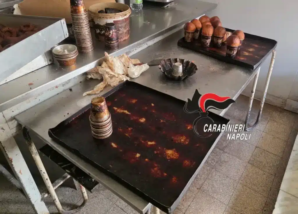 laboratorio abusivo Caivano