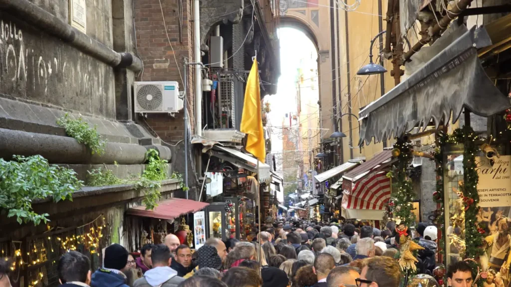 turisti a Napoli