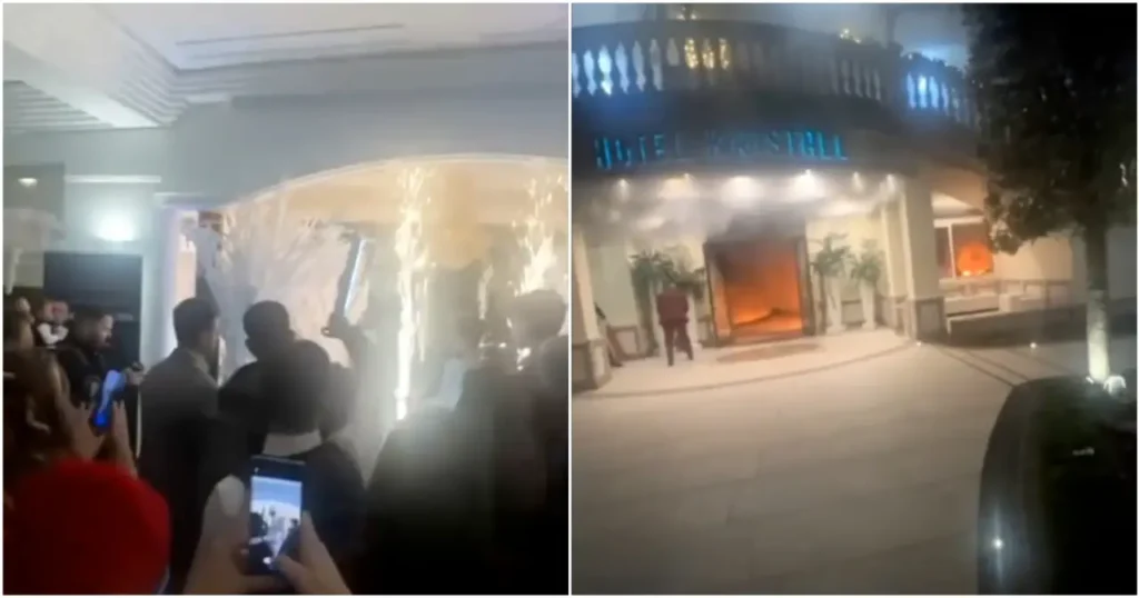 incendio matrimonio Ariano Irpino