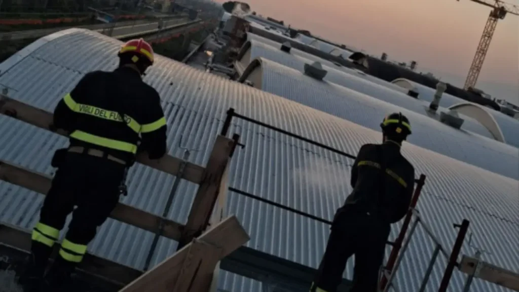 incendio Angri