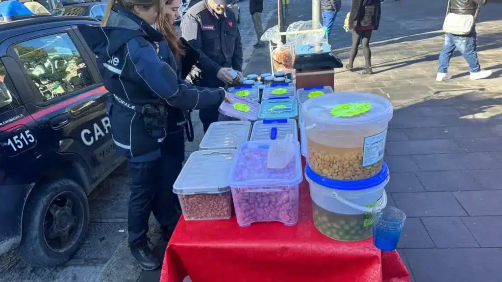 sequestro alimenti Marigliano