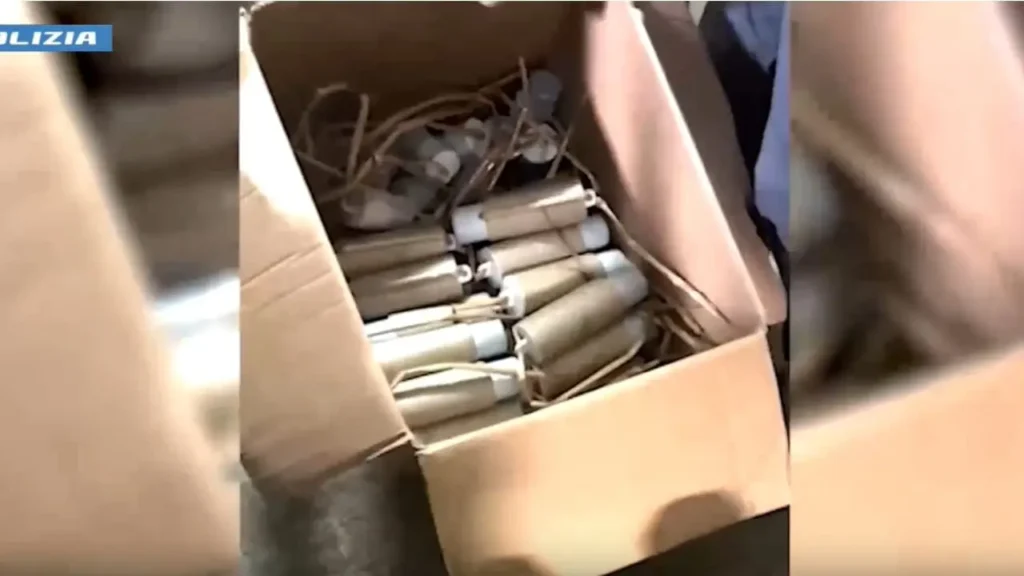 fabbrica illegale fuochi d’artificio Sant’Antimo