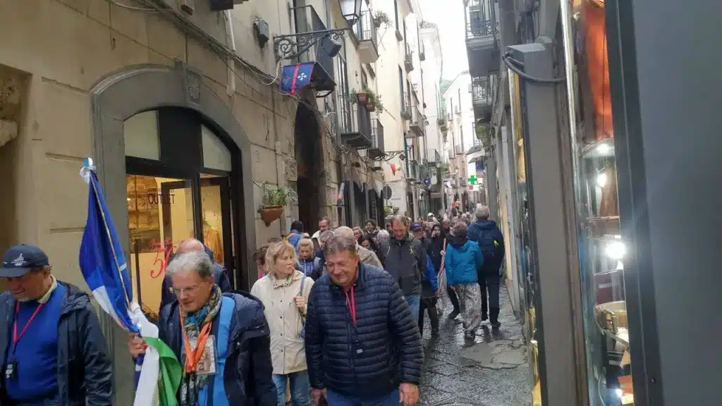 Turisti a Salerno