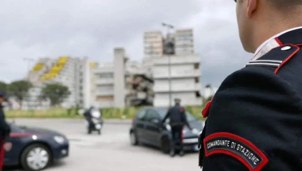 carabinieri a Scampia
