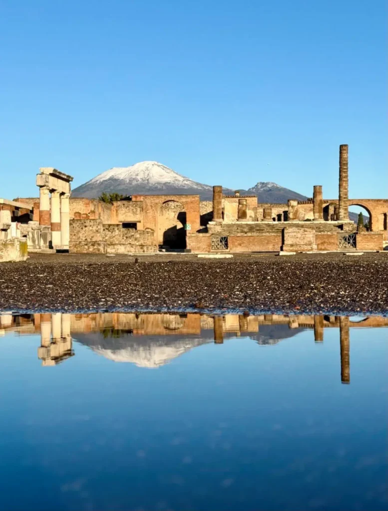 Vesuvio imbiancato