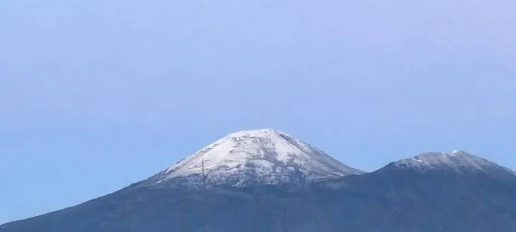 prima neve Vesuvio 2026