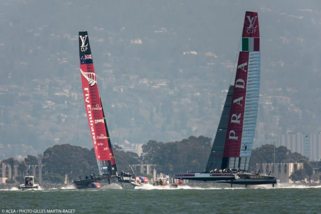 america's cup: competizione velica