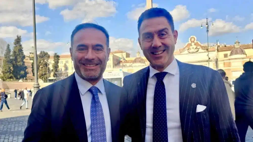 Rossano Sasso e Vannacci Foto: profilo social